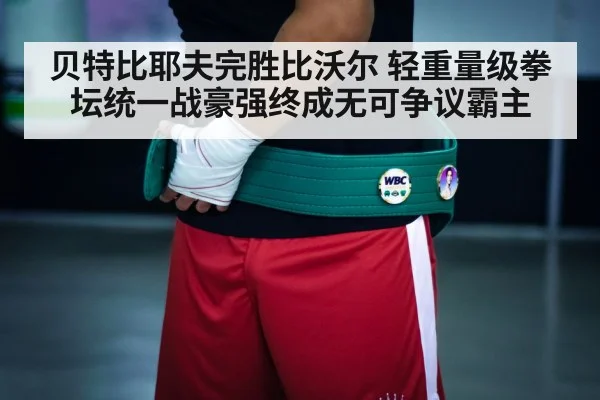 贝特比耶夫完胜比沃尔 轻重量级拳坛统一战豪强终成无可争议霸主