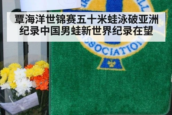 覃海洋世锦赛五十米蛙泳破亚洲纪录中国男蛙新世界纪录在望